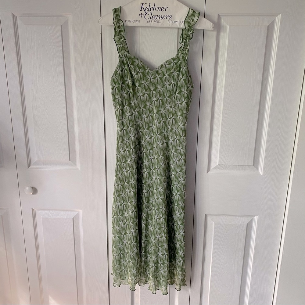 Green And Green Sundress